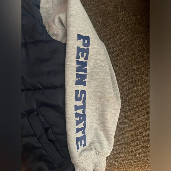 Boys 12/14 Penn State faux vest jacket - Picture 3 of 4